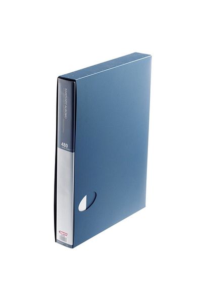Bigpoint Mechanical Business Card Album 480's Blue