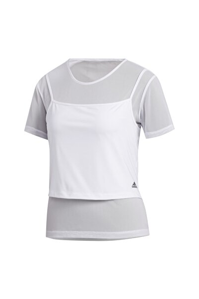 adidas PWR 2IN1 TEE Beyaz Kadın T-Shirt 101118095