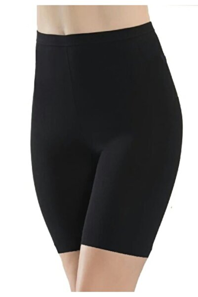 by İGP Γυναικείο κολάν μαύρο μπαμπού πάνω από το γόνατο