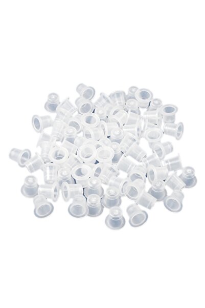 Genel Markalar Karışık Tattoo Dövme Mürekkep Boya Kabı-pota( 100 adet )