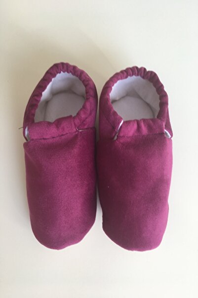 Genel Markalar Çocuk Mor Kadife Patik