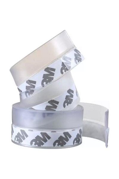 3M Transparent Windproof Silicone Sealing Strip Door Sealing Strip Glass Door Window Tape