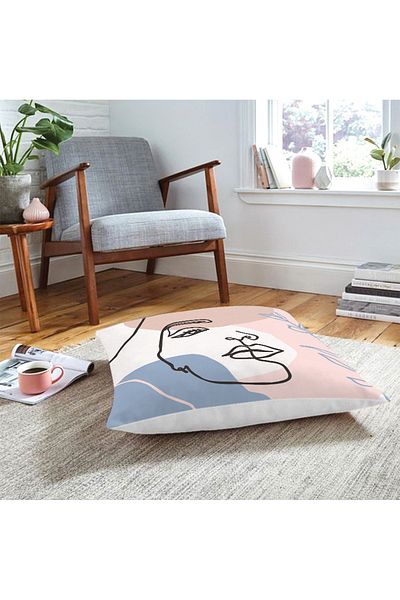 Realhomes Pernă decorativă de podea cu design special boem