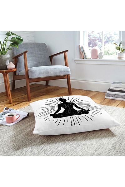 Realhomes Imprimat digital - Pernă decorativă pentru podea cu design special