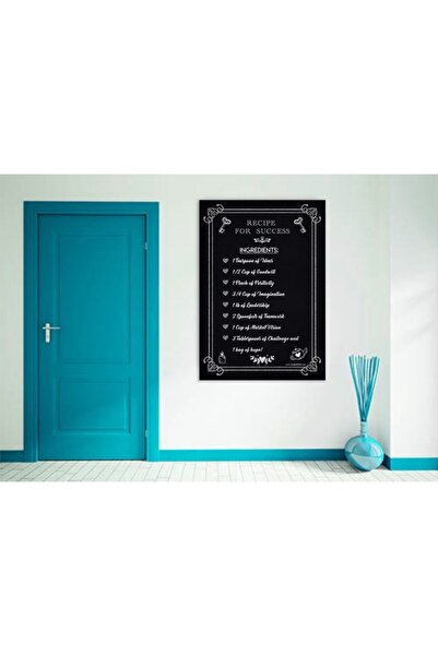 okul posterleri Recipe For Sucsess