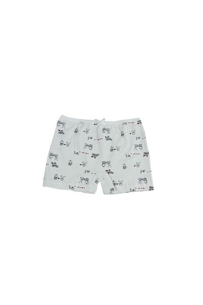 Ceylanoğlu Printed Lycra Girl's Boxer Pack of 6
