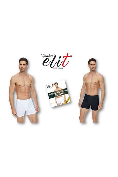 Tutku 6 Pack Elite Modal Elastane Boxer 1251
