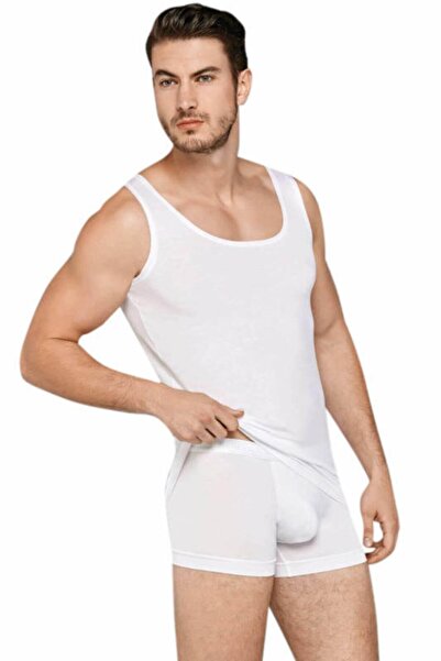 Doreanse Men's White Dowry Set Groom Undershirt Panties Set 3000