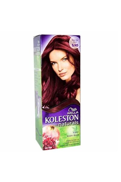 Wella Naturals Boya 5/45 Koyu Nar Kızılı
