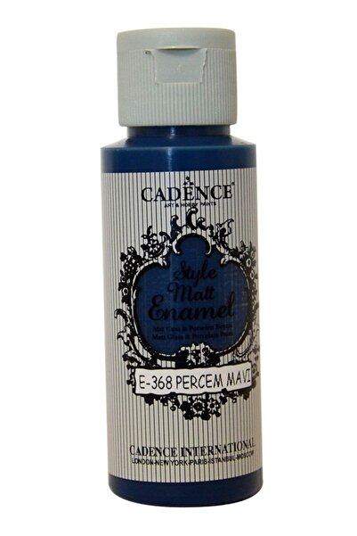 Cadence Style Mat Enamel Cam Boyası 368-perçem Mavi 59ml (porsele