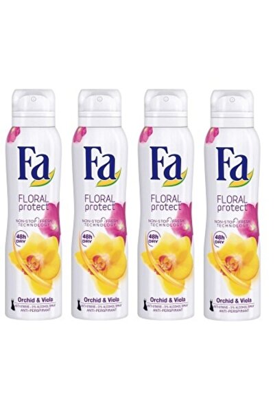 Henkel Fa Deospray Floral Protect Orchid 150ml 4 Adet