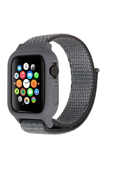 ucuzmi Apple Watch 1 2 3 4 5 6 Se 42 44mm Kordon Kayış Nano Ipek Örme 360dere...