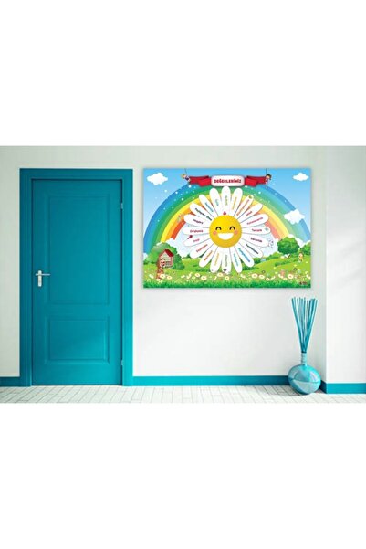 okul posterleri Değerler Eğitimi Okul Posteri