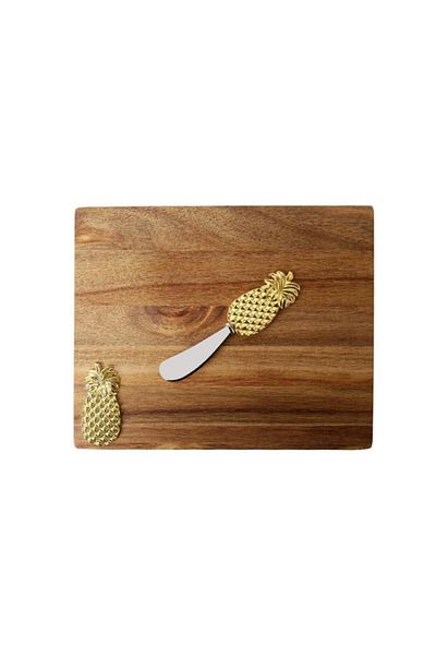 Porland Shıraz Gold Pineapple Presentation Board 25cm
