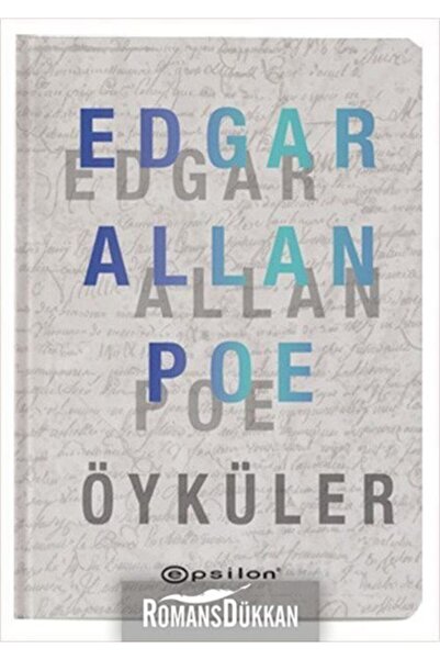 Epsilon Yayınevi Edgar Allan Poe - Öyküler