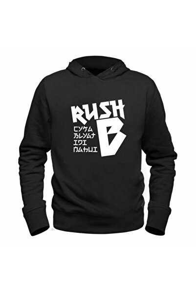 Alfa Tshirt Black Csgo Rush-b Hooded Sweatshirt