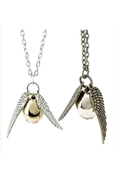 NETAVANTAJ Harry Potter Snitch Saatli Uçan Top Kolye