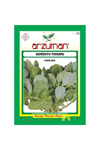 Arzuman Geniş Yapraklı Semizotu Tohumu-10 Gram