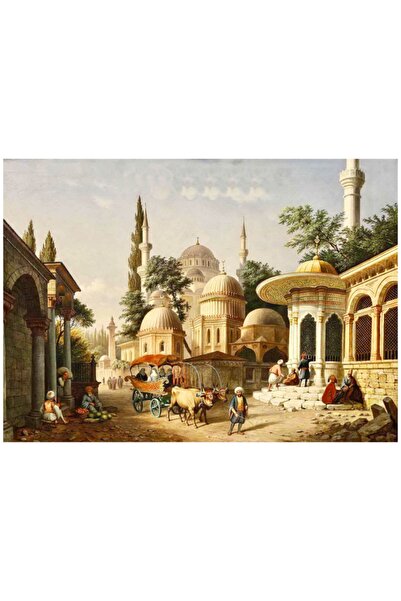 Rölyef Sanat Evi Kâğıt Rölyef Poster - Manzara Resimleri - 35x50 (10 ADET)