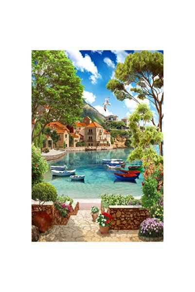 Rölyef Sanat Evi Kâğıt Rölyef Poster - Manzara Resimleri - 35x50 (10 ADET)