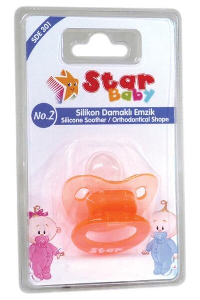 Star Baby Damaklı Silikon Emzik No.2
