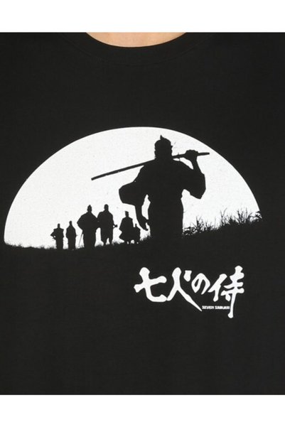 Bant Giyim - Seven Samurai Black Men's T-Shirt