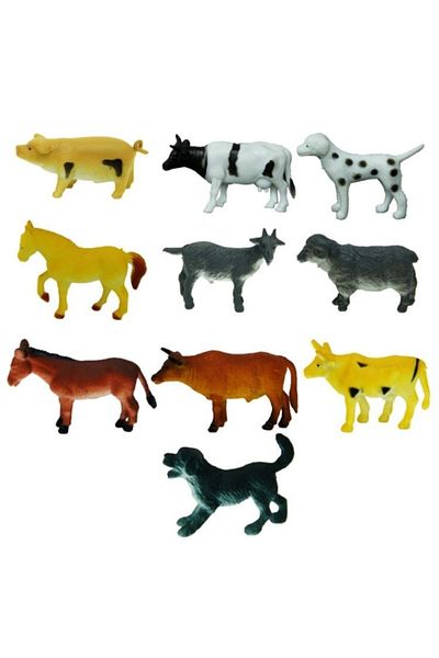 Sunman Farm Animals - With Gourds and Roadways