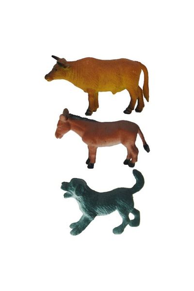 Sunman Farm Animals - With Gourds and Roadways