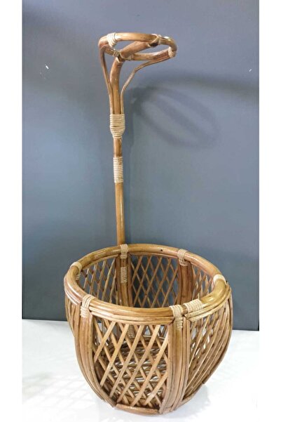 elif aksesuar Bambu Çiçeklik Çok Amaçlı Dekor