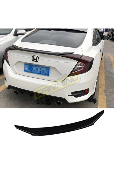 Carmind Honda Civic Fc5 Bagaj Üstü Oem Anatomik Spoiler Piano Black