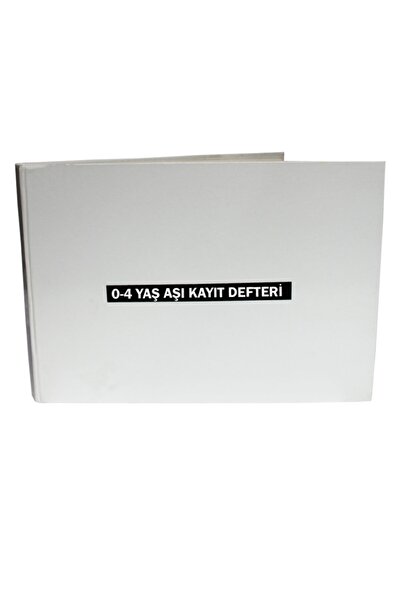 Naturist 0-4 Yaş Aşı Kayıt Defteri Sert Kapaklı-numaralı