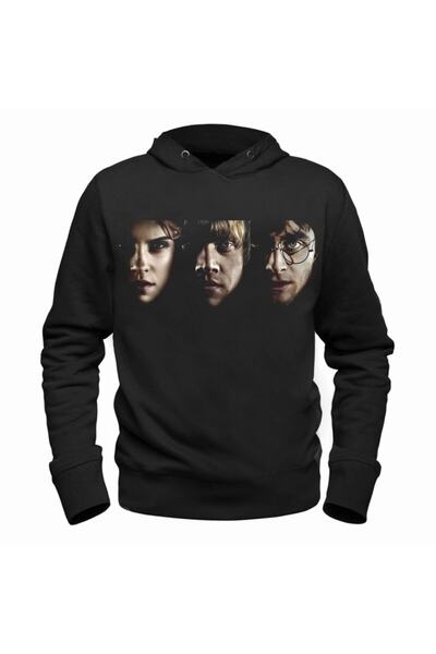 Alfa Tshirt سويت شيرت أسود للأطفال للجنسين