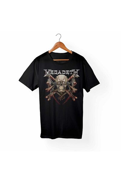 Alfa Tshirt Tricou unisex negru Megadeth