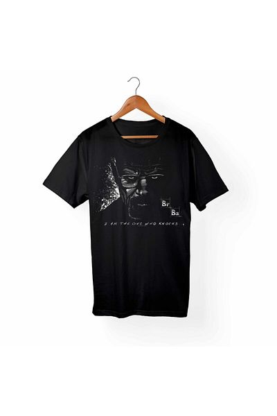 Alfa Tshirt Unisex Black Breaking Bad Heinsenberg T-Shirt