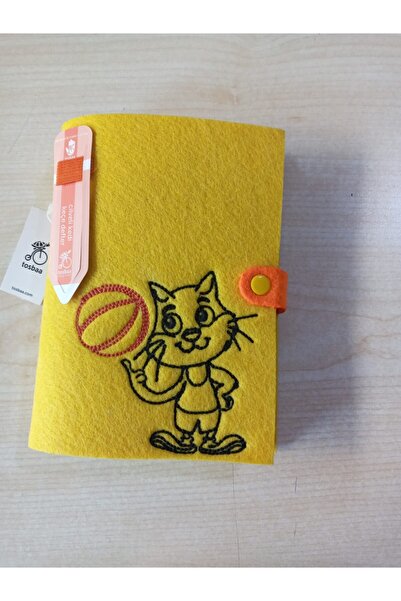 Tosbaa Keçe Defter Laser 12*16 Sarı