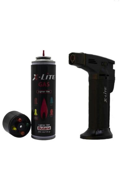 X-Lite 1300 Derece Pürmüz Çakmak Büyük Boy - Gaz Çok Baslık