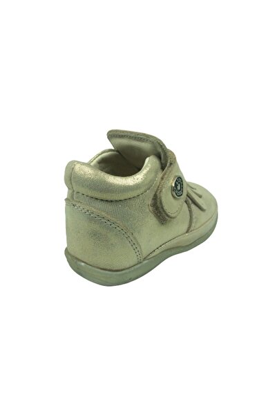 Perlina Ilkadım Kız Çocuk Bot Dore Püsküllü Cırtlı % 100 Deri Anatomik