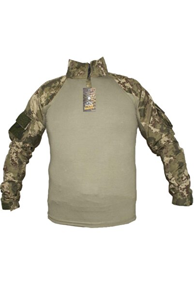 LEADER TRADE Erkek Kamuflaj Combat T-Shirt