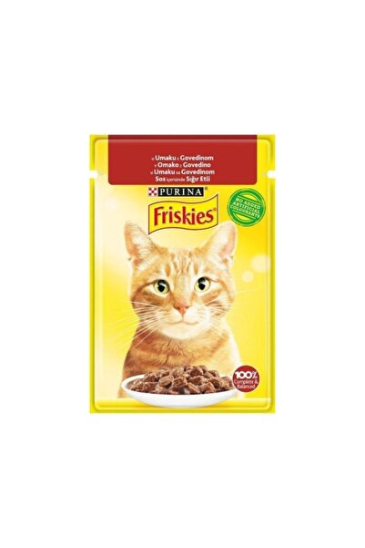 Friskies Friskies Sığır Etli Yaş Kedi Maması 415 Gr *26 Adet