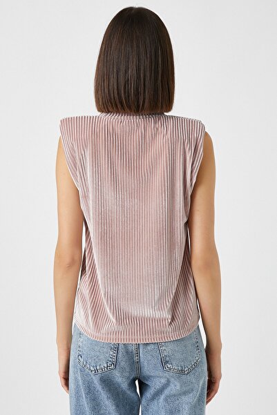 Koton Női rózsaszín póló 1KAK13461EK