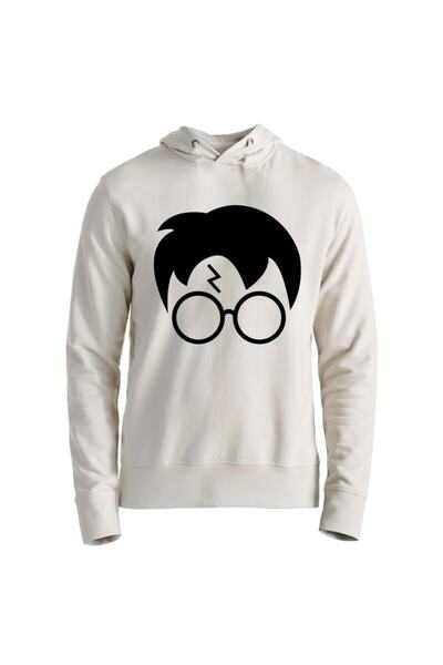 Alfa Tshirt سويت شيرت أبيض مطبوع للجنسين