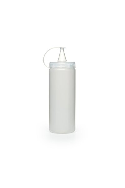 Titiz Plastik 2 زجاجة ماسترشيف بلاستيكية للزيت والصلصة مع غطاء مانع للتسرب