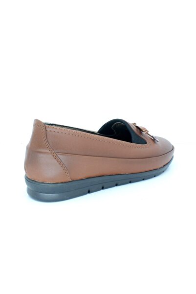 Muya Women's Tan Comfortable Anatomic Casual Shoes 50817