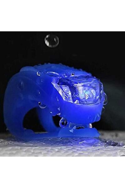 Cool Wheels Twist Led Tekerlekli Mavi Tam Set  İkaz Uyarı Işığı 3 Farklı Yanma Modlu Led Fener