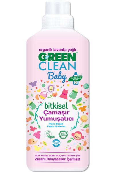 Green Clean Baby Bitkisel Yumuşatıcıorganik Lavanta Yağlı1000 ml
