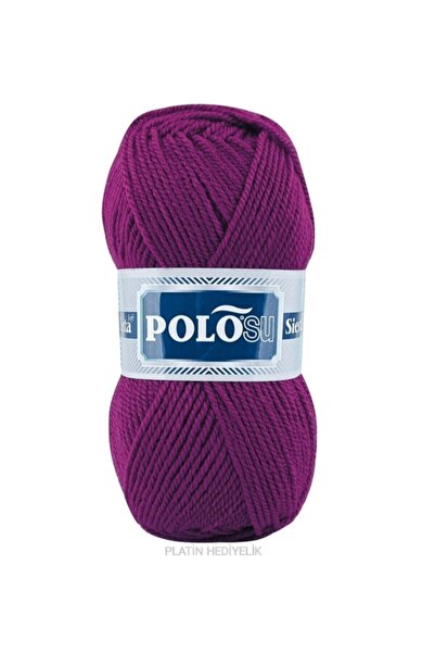 Polosu (5 штук) Siesta Soft 209 Темно-рожеві нитки для ручного в'язання жилет, кардиган, шарф, светр