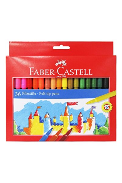 Faber Castell Unicolor Keçeli Kalem 36 Renk 554236