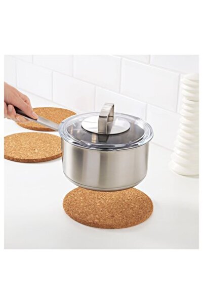 HESTORE 3 قطع من مفارش أواني الطهي المصنوعة من الفلين من ايكيا