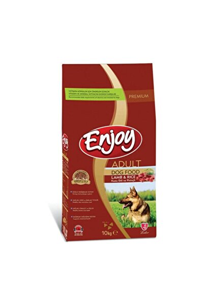 Enjoy Kuzu Etli Köpek Maması 10 kg
