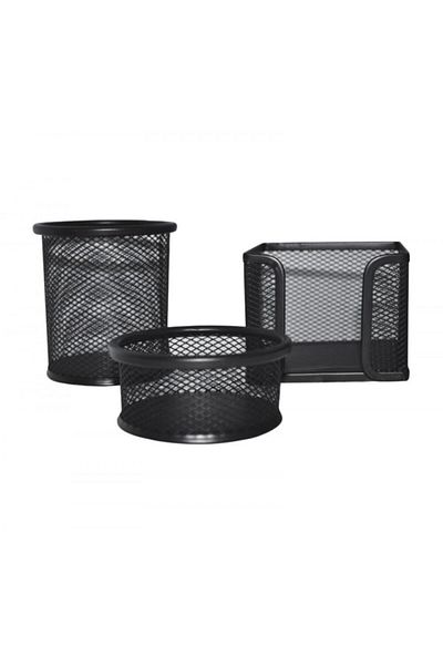 Globox Metal Black Office Set 3 Pieces